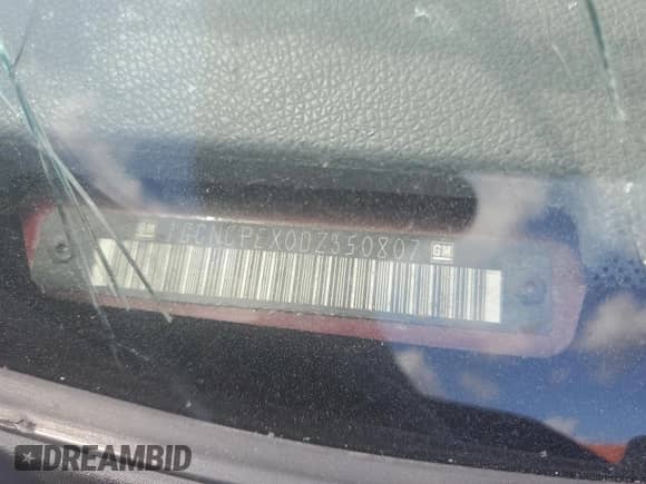 2013 Chevrolet Silverado 1500 Work Truck z VIN 1GCNCPEX0DZ350807, wystawiony jako Copart lot #71192755 z przebiegiem Nie podano mil oraz Nie do naprawy • Non repairable. Historia ofert i sprzedaży dostępna na DreamBid. Obrazek 13.