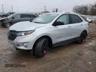 2021 Chevrolet Equinox Premier with VIN 2GNAXNEV6M6100612, listed as a Copart auction lot 44238035 with 41,539 mi miles and Salvage title. Bid and sale history available at DreamBid. Image 1.