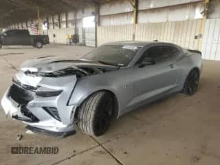 2018 Chevrolet Camaro 1SS with VIN 1G1FE1R78J0116283, listed as a Copart auction lot 71476205 with Not provided miles and Salvage title. Bid and sale history available at DreamBid. Image 1.