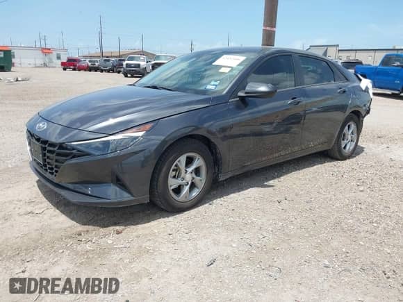 2022 Hyundai Elantra SE with VIN 5NPLL4AG2NH083254, listed as a IAAI auction lot 42452106 with 41,583 mi miles and . Bid and sale history available at DreamBid. Image 2.