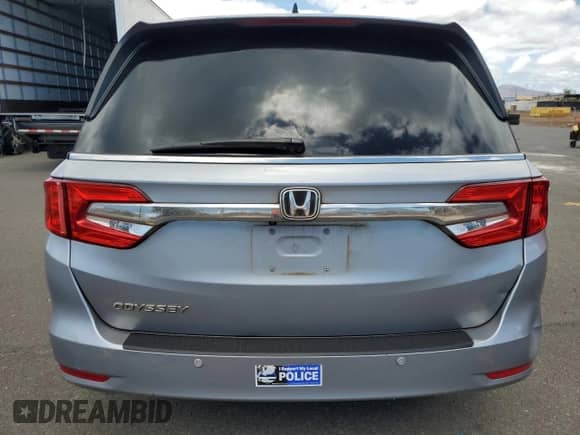 2019 Honda Odyssey EX-L with VIN 5FNRL6H77KB117842, listed as a Copart auction lot 68346585 with 60,530 mi miles and Clean title. Bid and sale history available at DreamBid. Image 6.