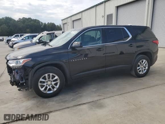 2020 Chevrolet Traverse LS с VIN 1GNERFKW3LJ118064, выставлен на аукционе Copart как лот 72067165 с пробегом 105 952 миль миль и Списание • Salvage title. История ставок и продаж доступна на DreamBid. Изображение 1.