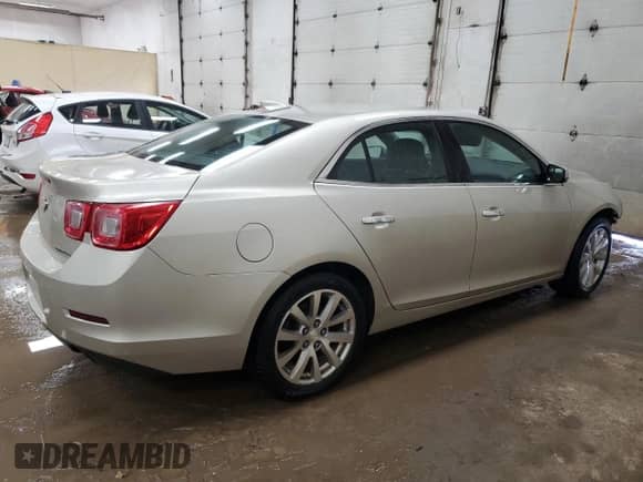 2016 Chevrolet Malibu LTZ with VIN 1G11E5SA7GF137638, listed as a Copart auction lot 43270895 with 135,640 mi miles and Salvage title. Bid and sale history available at DreamBid. Image 3.