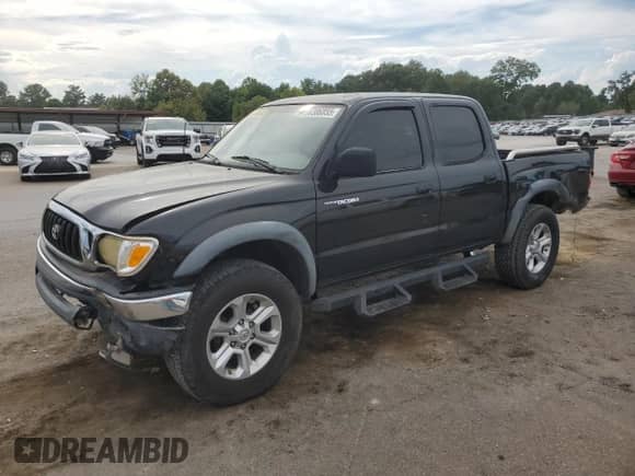 2001 Toyota Tacoma PreRunner with VIN 5TEGN92NX1Z840382, listed as a Copart auction lot 68386855 with 237,969 mi miles and Salvage title. Bid and sale history available at DreamBid. Image 1.