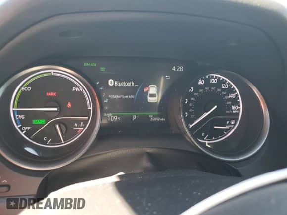 2023 Toyota Camry Hybrid XSE с VIN 4T1K31AKXPU609407, выставлен на аукционе Copart как лот 66486835 с пробегом 26 892 миль миль и Списание • Salvage title. История ставок и продаж доступна на DreamBid. Изображение 9.