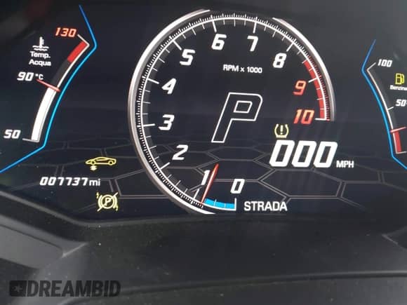 2020 Lamborghini Huracan with VIN ZHWUF4ZF6LLA13783, listed as a IAAI auction lot 42235369 with 7,737 mi miles and . Bid and sale history available at DreamBid. Image 15.