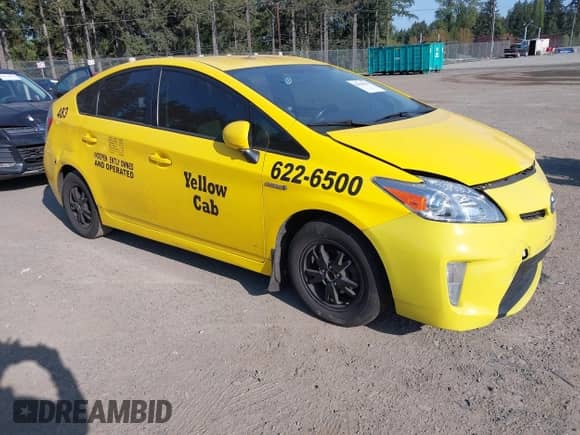 2013 Toyota Prius One with VIN JTDKN3DU1D5596253, listed as a IAAI auction lot 42118611 with 347,478 mi miles and . Bid and sale history available at DreamBid. Image 1.