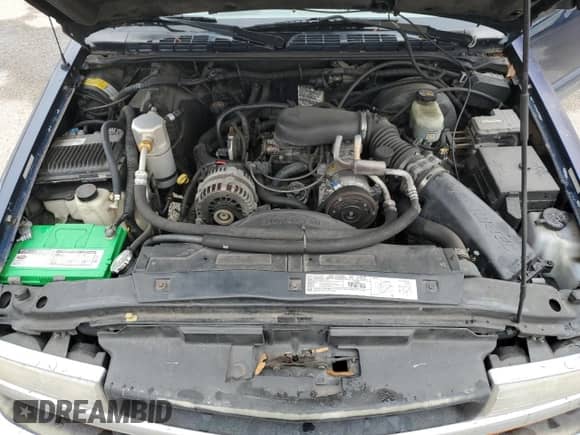 2000 Chevrolet S-10 LS with VIN 1GCDT19W2Y8121177, listed as a Copart auction lot 45388015 with 170,576 mi miles and Salvage title. Bid and sale history available at DreamBid. Image 11.