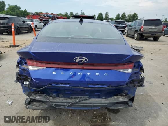 2024 Hyundai Elantra SEL с VIN KMHLS4DG7RU750762, выставлен на аукционе Copart как лот 65530695 с пробегом 7 342 миль миль и Списание • Salvage title. История ставок и продаж доступна на DreamBid. Изображение 6.