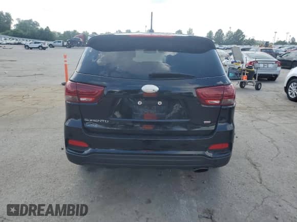 2019 Kia Sorento LX with VIN 5XYPG4A36KG560225, listed as a Copart auction lot 69434415 with 162,144 mi miles and Salvage title. Bid and sale history available at DreamBid. Image 6.