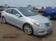 2014 Hyundai Azera Limited with VIN KMHFH4JG0EA396451, listed as a IAAI auction lot 42493447 with 166,810 mi miles and . Bid and sale history available at DreamBid. Image 1.