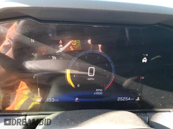 2024 Chevrolet TrailBlazer LT with VIN KL79MPS29RB028588, listed as a Copart auction lot 70287865 with 25,254 mi miles and Salvage title. Bid and sale history available at DreamBid. Image 9.