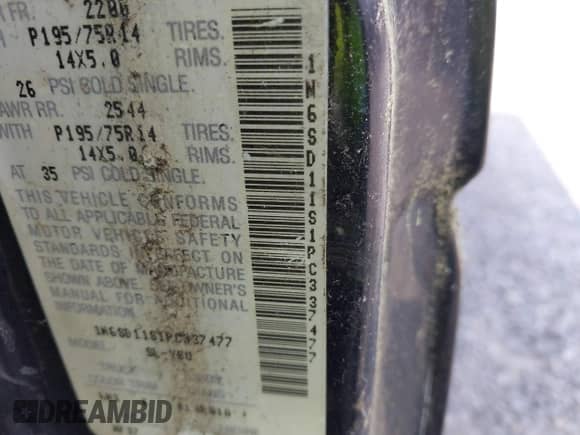 1993 Nissan Frontier z VIN 1N6SD11S1PC337477, wystawiony jako IAAI lot #42484241 z przebiegiem 89 985 mil mil oraz . Historia ofert i sprzedaży dostępna na DreamBid. Obrazek 9.