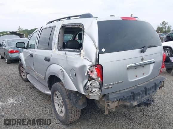 2005 Dodge Durango Limited with VIN 1D4HB58D25F574012, listed as a IAAI auction lot 43089081 with 168,532 mi miles and . Bid and sale history available at DreamBid. Image 3.