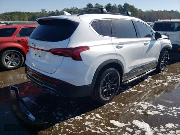 2022 Hyundai Santa Fe XRT with VIN 5NMS64AJ9NH397284, listed as a Copart auction lot 62962112 with 8,474 mi miles and . Bid and sale history available at DreamBid. Image 4.
