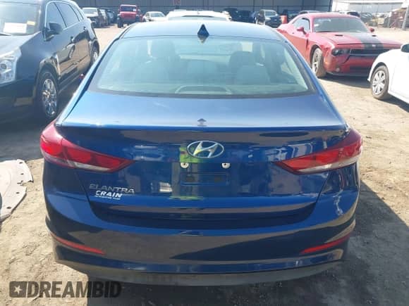 2018 Hyundai Elantra SEL with VIN 5NPD84LF3JH356397, listed as a IAAI auction lot 43182734 with 121,179 mi miles and . Bid and sale history available at DreamBid. Image 16.