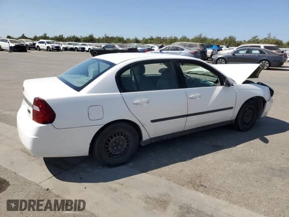 2005 Chevrolet Malibu with VIN 1G1ZS54F65F205963, listed as a Copart auction lot 80916415 with Not provided miles and Salvage title. Bid and sale history available at DreamBid. Image 3.