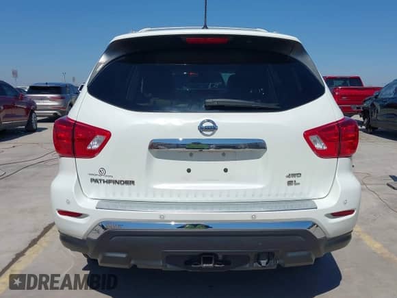 2017 Nissan Pathfinder SV with VIN 5N1DR2MM6HC687085, listed as a IAAI auction lot 41793687 with 138,842 mi miles and . Bid and sale history available at DreamBid. Image 17.