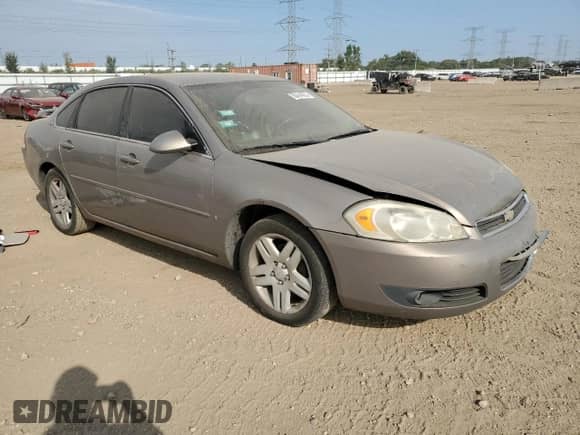 2006 Chevrolet Impala LT 3.9L with VIN 2G1WC581669336237, listed as a Copart auction lot 80194835 with 275,493 mi miles and Salvage title. Bid and sale history available at DreamBid. Image 4.