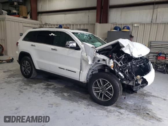 2021 Jeep Grand Cherokee Limited with VIN 1C4RJEBG4MC678878, listed as a Copart auction lot 67830245 with Not provided miles and Salvage title. Bid and sale history available at DreamBid. Image 4.