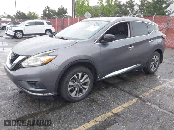 2018 Nissan Murano SV z VIN 5N1AZ2MG7JN157697, wystawiony jako IAAI lot #42190907 z przebiegiem 79 615 mil mil oraz . Historia ofert i sprzedaży dostępna na DreamBid. Obrazek 2.