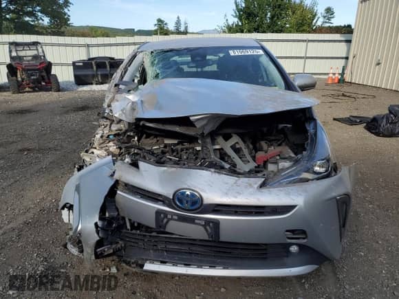 2021 Toyota Prius LE with VIN JTDL9MFU0M3026669, listed as a Copart auction lot 81069125 with 86,132 mi miles and Salvage title. Bid and sale history available at DreamBid. Image 5.