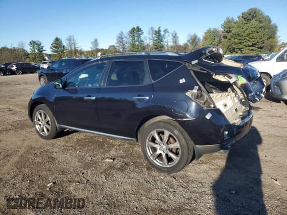 2014 Nissan Murano SL with VIN JN8AZ1MW2EW533698, listed as a Copart auction lot 86713135 with 60,086 mi miles and Salvage title. Bid and sale history available at DreamBid. Image 2.