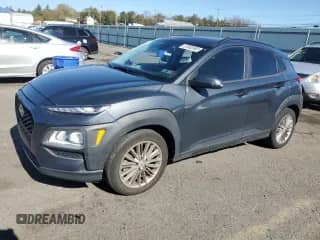 2021 Hyundai Kona SEL with VIN KM8K2CAA5MU718004, listed as a Copart auction lot 87082665 with 57,972 mi miles and Salvage title. Bid and sale history available at DreamBid. Image 1.