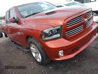 2013 Ram 1500 Sport with VIN 1C6RR6HT8DS574281, listed as a IAAI auction lot 41434698 with 61,879 mi miles and . Bid and sale history available at DreamBid. Image 1.