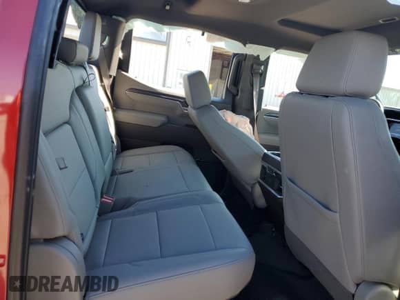 2025 Chevrolet Silverado 1500 LTZ with VIN 1GCUKGE84SZ219383, listed as a Copart auction lot 83837955 with 5,058 mi miles and Salvage title. Bid and sale history available at DreamBid. Image 10.