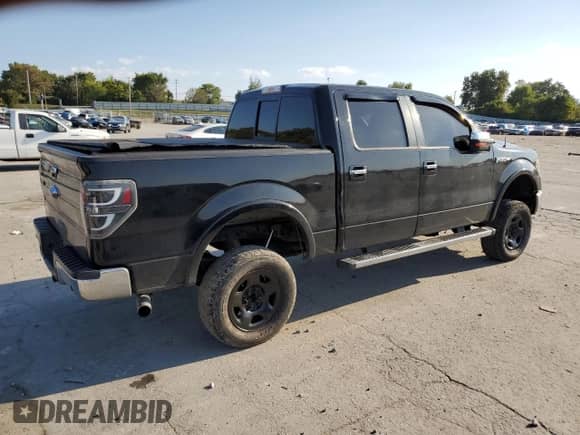 2012 Ford F-150 XL with VIN 1FTFW1ET2CFA19412, listed as a Copart auction lot 83944645 with 216,827 mi miles and Salvage title. Bid and sale history available at DreamBid. Image 3.