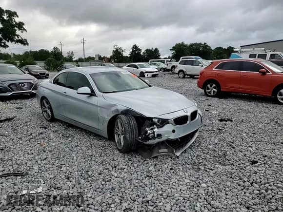 2017 BMW 4 Series 430i with VIN WBA4U7C37H5H19796, listed as a Copart auction lot 59486935 with 75,690 mi miles and Salvage title. Bid and sale history available at DreamBid. Image 13.