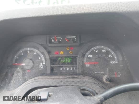 2009 Ford Econoline Cargo Commercial with VIN 1FTNE24W19DA72591, listed as a IAAI auction lot 42613439 with 239,038 mi miles and . Bid and sale history available at DreamBid. Image 7.