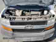 2012 Chevrolet Express Passenger 1LT with VIN 1GAZG1FG4C1100252, listed as a Copart auction lot 73242444 with 76,779 mi miles and Salvage title. Bid and sale history available at DreamBid. Image 12.