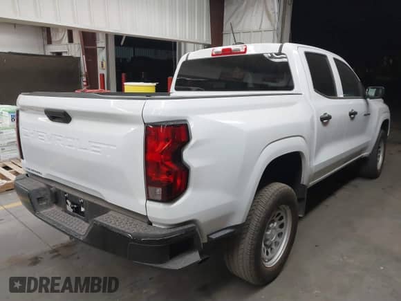 2024 Chevrolet Colorado 2WD Work Truck with VIN 1GCGSBEC8R1213406, listed as a IAAI auction lot 41740445 with 13,072 mi miles and . Bid and sale history available at DreamBid. Image 4.