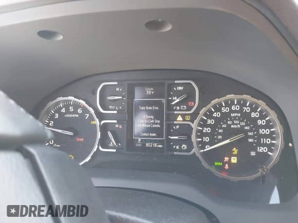 2020 Toyota Tundra Platinum с VIN 5TFGY5F16LX268034, выставлен на аукционе IAAI как лот 41204808 с пробегом 80 218 миль миль и . История ставок и продаж доступна на DreamBid. Изображение 7.