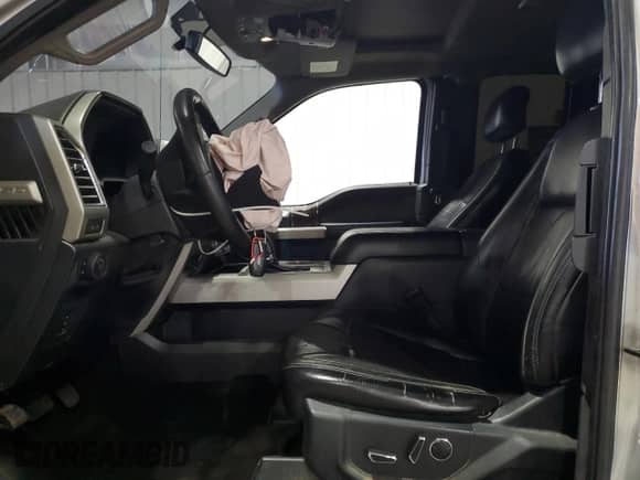 2015 Ford F-150 XLT with VIN 1FTFX1EG0FFB75971, listed as a Copart auction lot 80989425 with 107,444 mi miles and Salvage title. Bid and sale history available at DreamBid. Image 7.