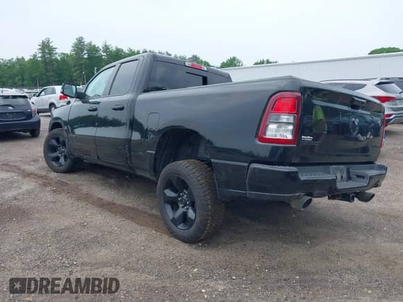 2019 Ram 1500 Big Horn with VIN 1C6SRFBT6KN736737, listed as a IAAI auction lot 42406793 with 27,219 mi miles and . Bid and sale history available at DreamBid. Image 3.