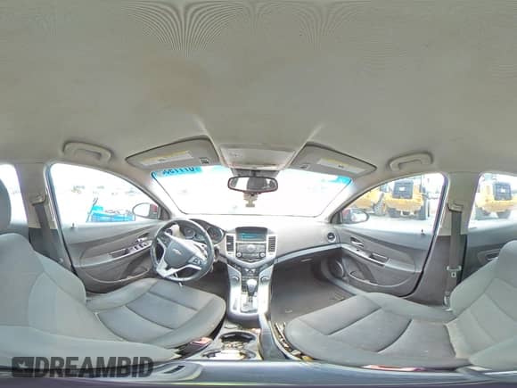 2012 Chevrolet Cruze 1LT with VIN 1G1PF5SC7C7201044, listed as a Copart auction lot 67779355 with 184,433 mi miles and Salvage title. Bid and sale history available at DreamBid. Image 14.