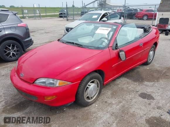 1997 Chevrolet Cavalier Z24 z VIN 4G1JF32T9VB107532, wystawiony jako IAAI lot #42446900 z przebiegiem 95 086 mil mil oraz . Historia ofert i sprzedaży dostępna na DreamBid. Obrazek 2.