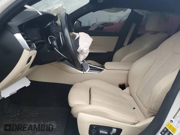 2020 BMW 3 Series 330i xDrive with VIN WBA5R7C08LFH42356, listed as a Copart auction lot 64943415 with 81,010 mi miles and Salvage title. Bid and sale history available at DreamBid. Image 7.