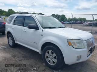 2008 Mercury Mariner with VIN 4M2CU91168KJ18822, listed as a IAAI auction lot 42389220 with 145,170 mi miles and . Bid and sale history available at DreamBid. Image 1.