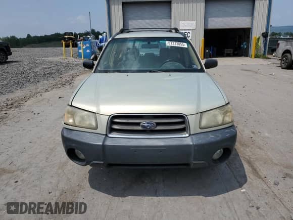 2005 Subaru Forester X with VIN JF1SG63695H745206, listed as a Copart auction lot 67373055 with 191,695 mi miles and Salvage title. Bid and sale history available at DreamBid. Image 5.