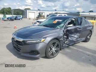 2021 Honda Accord Touring с VIN 1HGCV3F90MA021194, выставлен на аукционе Copart как лот 67974465 с пробегом 95 257 миль миль и Списание • Salvage title. История ставок и продаж доступна на DreamBid. Изображение 1.