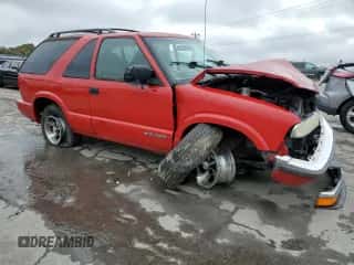 2001 Chevrolet Blazer LS с VIN 1GNCS18W71K175980, выставлен на аукционе Copart как лот 73009744 с пробегом 166 316 миль миль и На запчасти • Non repairable. История ставок и продаж доступна на DreamBid. Изображение 4.