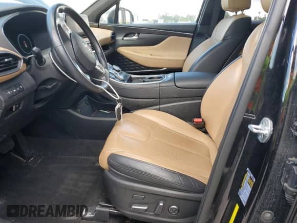 2022 Hyundai Santa Fe Calligraphy с VIN 5NMS54AL0NH422254, выставлен на аукционе Copart как лот 81257595 с пробегом 72 498 миль миль и На запчасти • Non repairable. История ставок и продаж доступна на DreamBid. Изображение 7.