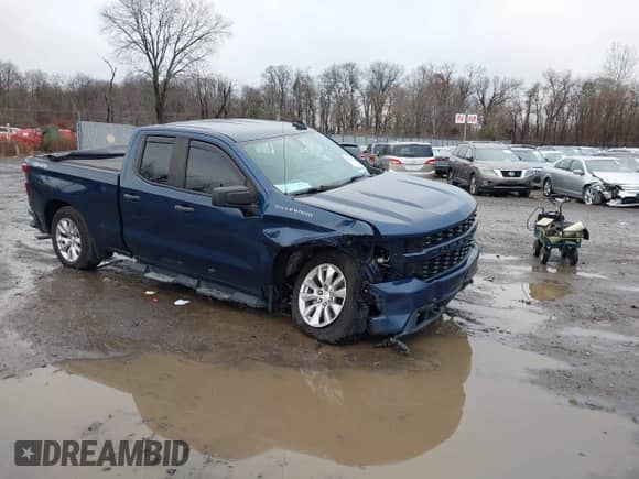 2019 Chevrolet Silverado 1500 Custom с VIN 1GCRYBEH5KZ407515, выставлен на аукционе IAAI как лот 41104512 с пробегом 68 765 миль миль и . История ставок и продаж доступна на DreamBid. Изображение 1.
