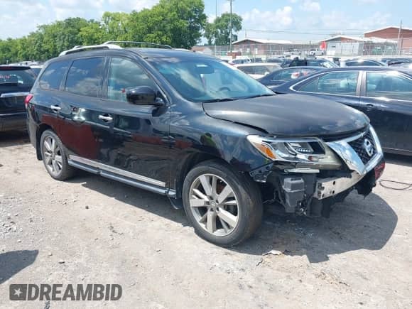 2013 Nissan Pathfinder SL with VIN 5N1AR2MM3DC690295, listed as a IAAI auction lot 42783096 with 147,260 mi miles and . Bid and sale history available at DreamBid. Image 1.