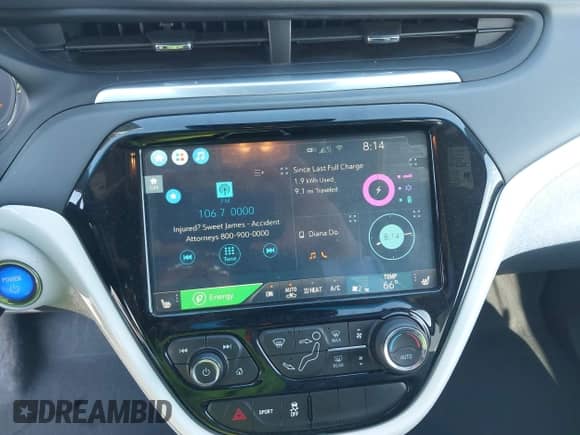 2020 Chevrolet Bolt EV LT with VIN 1G1FY6S00L4114850, listed as a IAAI auction lot 42818965 with 82,114 mi miles and . Bid and sale history available at DreamBid. Image 18.