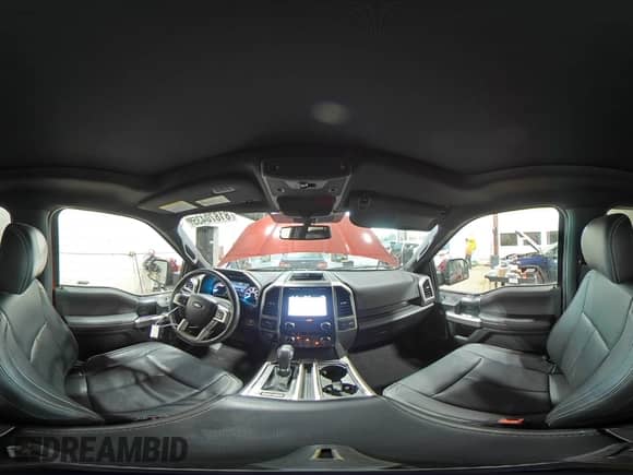 2019 Ford F-150 Lariat with VIN 1FTFW1E4XKFD33509, listed as a Copart auction lot 81870435 with 37,401 mi miles and Salvage title. Bid and sale history available at DreamBid. Image 15.